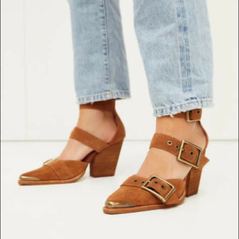 Free People X Jeffery Campbell booties